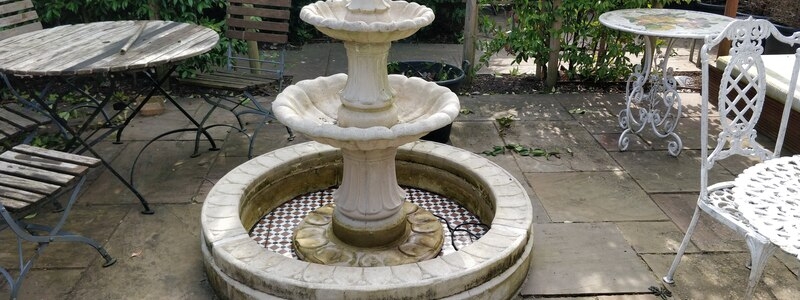 Waterfeature 3 refurbishment in Potters Bar, Hertfordshire